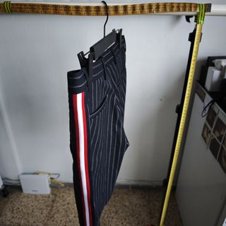 Bermudas Bershka Pinstripe Talla 36 Nuevas