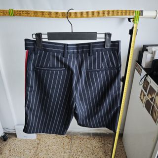 Bermudas Bershka Pinstripe Talla 36 Nuevas
