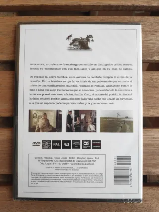 DVD Sacrificio (Offret) Andrei Tarkovski