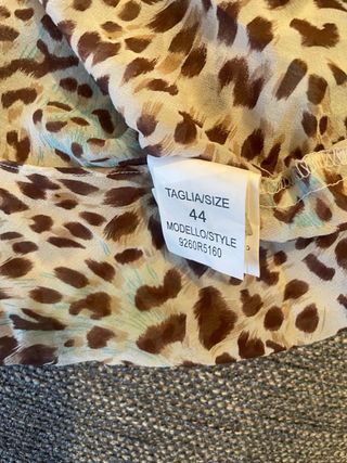 Abito lungo in pura seta