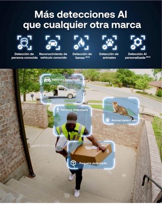 Arlo Pro 6 Cámara Seguridad WiFi 2K+