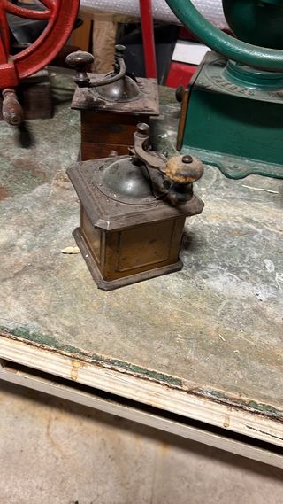 Lote de molinillos antiguos