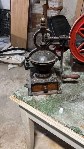 Lote de molinillos antiguos