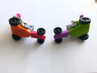 Coches EL Coyote y el Correcaminos