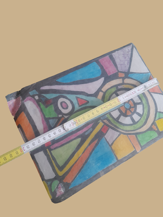 Dipinto astratto colorato