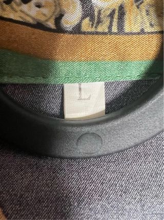 Vestido de seda estampado