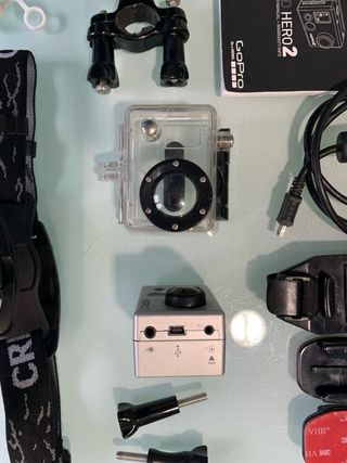 GoPro Hero 2 Fotocamera Azione + Accessori
