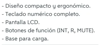 Teléfono fijo Siemens Domo 2 blanco