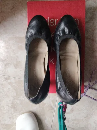 Zapatos Modabella Negros Talla 37 piel