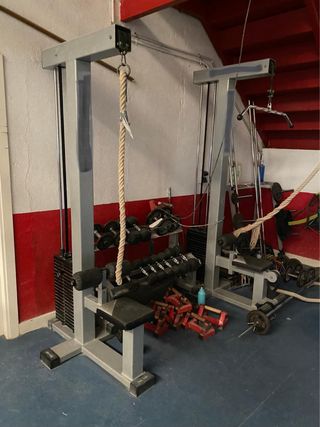 Máquinas GERVASPORT de Gimnasio en lote o sueltas