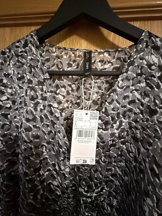 Vestido Mango Animal Print