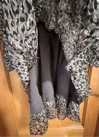 Vestido Mango Animal Print