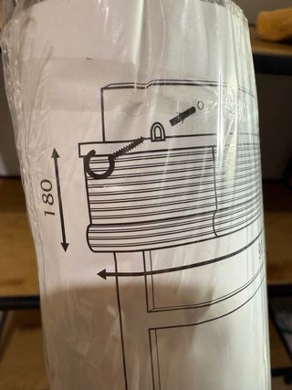 Estor enrollable bambú marrón