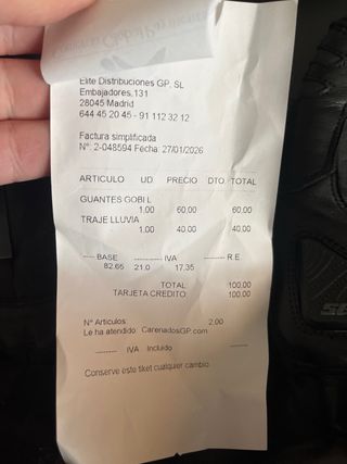 Guantes Invierno SEVENTY Talla L