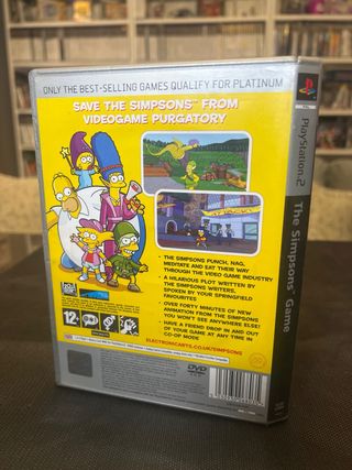 The Simpsons Game PS2 PAL