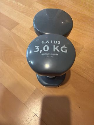 Pesas Decathlon 3 kg (par)