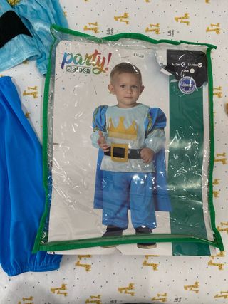 Disfraz principe azul