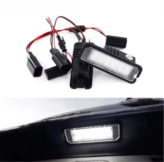 2 Luces LED Matrícula Coche