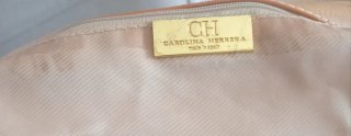Bolso Carolina Herrera CH Beige Multicolor