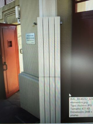 Radiadores de agua 10-12 elementos