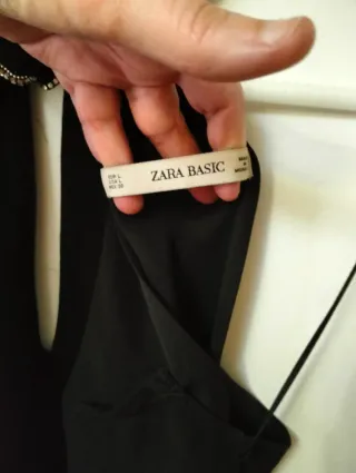 Top Noche Zara Negro