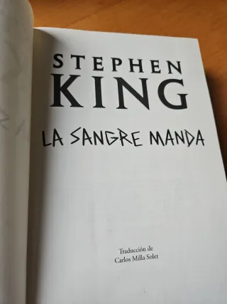 Libro Stephen King