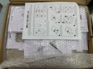 Paragüero blanco de plástico