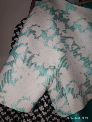 Vestido fiesta color turquesa