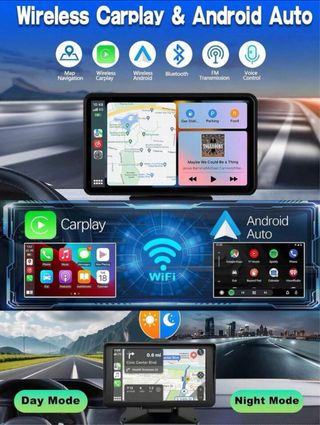 Autoradio Portatile 7'' Touch HD CarPlay