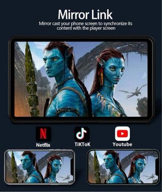 Autoradio Portatile 7'' Touch HD CarPlay