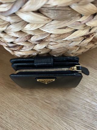 Cartera Prada Piel Safiano Negra