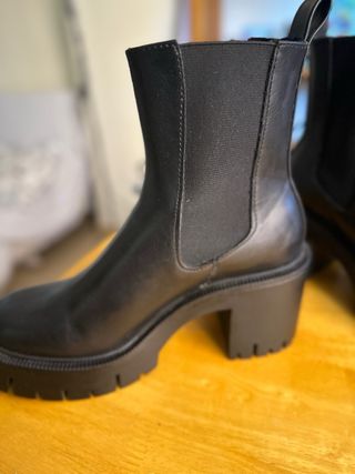 Botines Mango Negros Talla 36 MANGO