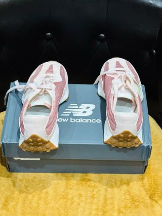 Zapatillas New Balance Rosa y Blanco