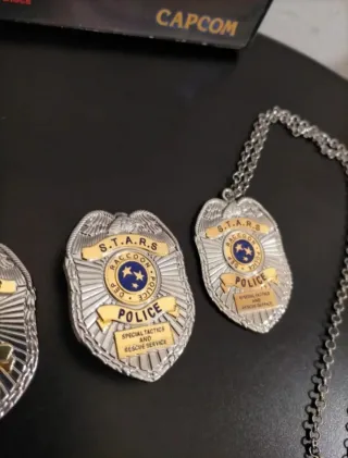 Pack 3 Placas S.T.A.R.S. Police Resident Evil