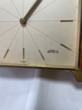 Reloj de mesa EMES antiguo
