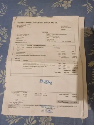 Peugeot 406 2.0 16v 137cv