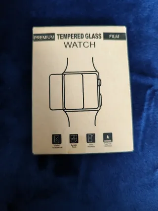 2 Cristales Templados para Reloj apple watch