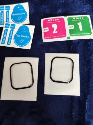 2 Cristales Templados para Reloj apple watch