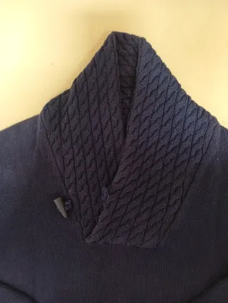 Jersey Massimo Dutti Azul Talla L