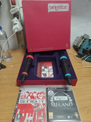 Micrófonos SingStar PS3 Inalámbricos + 2 Juegos