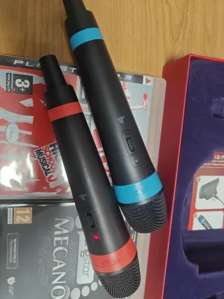 Micrófonos SingStar PS3 Inalámbricos + 2 Juegos