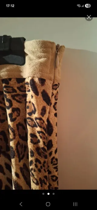 Falda leopardo Bershka