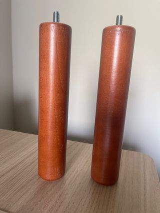 Patas para somier de madera