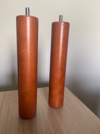 Patas para somier de madera