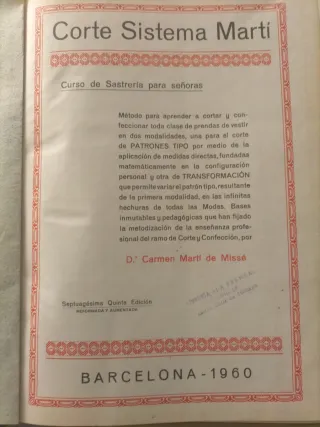 Libros de corte y confección