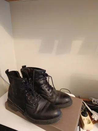 Botines negros mujer talla 39