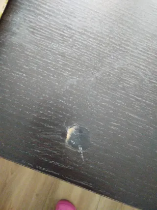 Escritorio negro 150x50