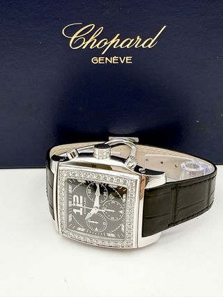 Chopard Oro Blanco y Diamantes