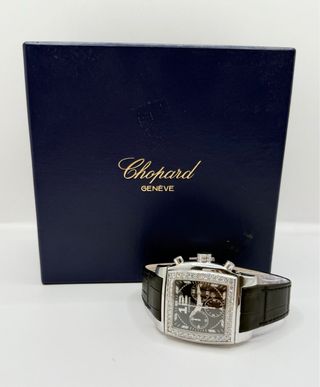 Chopard Oro Blanco y Diamantes