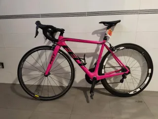 Bicicleta Felt Talla S Rosa